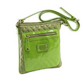 Parinda 11191 EMET (Green) Quilted Faux Leather Crossbody Bag